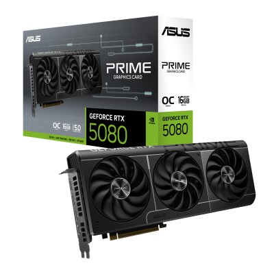 Відеокарта ASUS GeForce RTX 5080 16GB GDDR7 OC PRIME-RTX5080-O16G (90YV0LX0-M0NA00) Відеокарта ASUS GeForce RTX 5080 16GB GDDR7 OC PRIME-RTX5080-O16G (90YV0LX0-M0NA00)