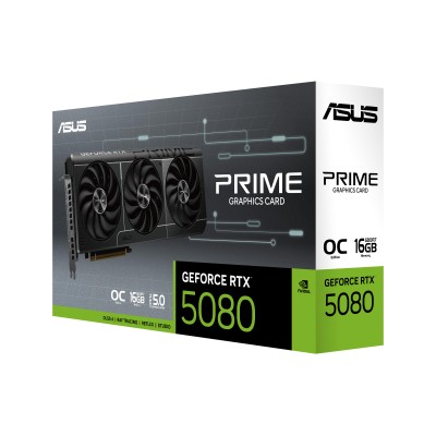 Відеокарта ASUS GeForce RTX 5080 16GB GDDR7 OC PRIME-RTX5080-O16G (90YV0LX0-M0NA00) Відеокарта ASUS GeForce RTX 5080 16GB GDDR7 OC PRIME-RTX5080-O16G (90YV0LX0-M0NA00)