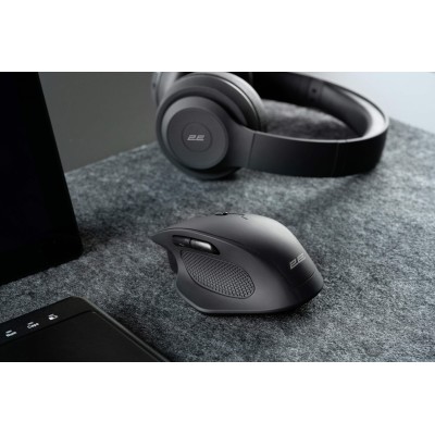 Миша 2E MF2010 Rechargeable, WL, чорний (2E-MF2010WB)