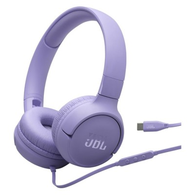 Навушники JBL Tune 520C USB-C (JBLT520CPUR) Purple Навушники JBL Tune 520C USB-C (JBLT520CPUR) Purple