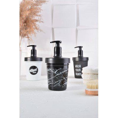 Кух.прилад HEREVIN Black Marble Дозатор д/мила 0.32л (124000-003) Кух.прилад HEREVIN Black Marble Дозатор д/мила 0.32л (124000-003)