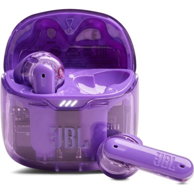 Навушники JBL Tune Flex Ghost (JBLTFLEXGPUR) Purple