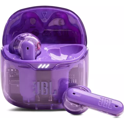 Навушники JBL Tune Flex Ghost (JBLTFLEXGPUR) Purple