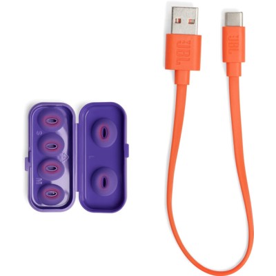 Навушники JBL Tune Flex Ghost (JBLTFLEXGPUR) Purple