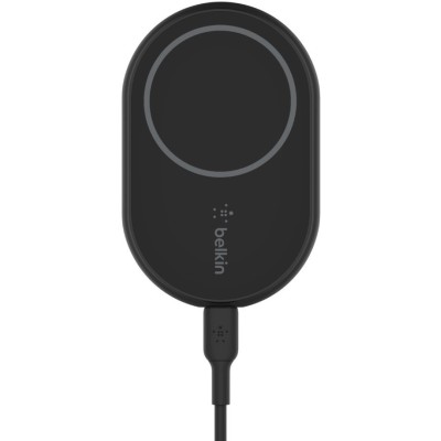 Автомобільний тримач смартфона Belkin Wireless Magnetic Qi (WIC004BTBK-NC) чорний