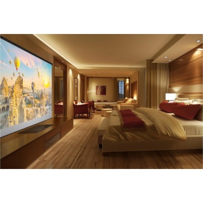 Проєктор ультракороткофокусный Epson EH-QS100B UHD, 4500 lm, LASER, 0.16,  чорний