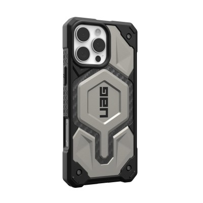 Чохол UAG для iPhone 16 Pro Max, Monarch Pro Magsafe, Titanium (114457113636)