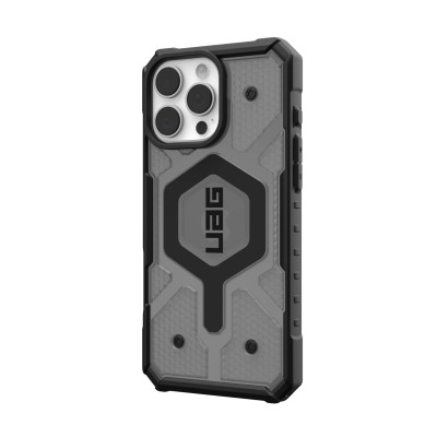 Чохол UAG для iPhone 16 Pro Max, Pathfinder Clear Magsafe, Ash (114465113131) Чохол UAG для iPhone 16 Pro Max, Pathfinder Clear Magsafe, Ash (114465113131)