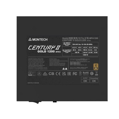 Блок живлення ATX 1200W CENTURY II 1200 MONTECH