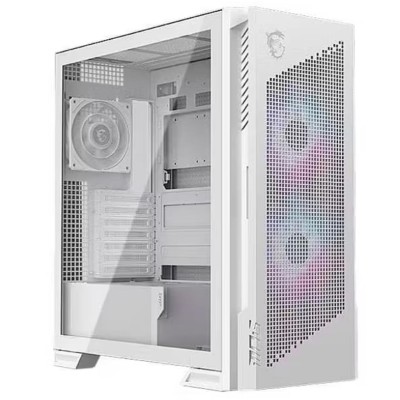 Корпус ATX W/O PSU VELOX 300R AIRFLOW PZ WH MSI Корпус ATX W/O PSU VELOX 300R AIRFLOW PZ WH MSI