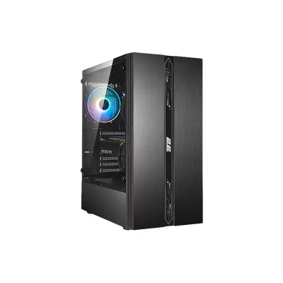 Корпус 2E GAMING Runa G2107 без БЖ 1xUSB3.0, 2xUSB2.0, 1x120мм ARGB, VGA 325мм, LCS ready, TG Side Panel, ATX, чорний (2E-G2107)