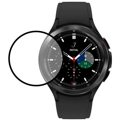 Полімерна плівка 3D (full glue) (тех.пак) для Samsung Galaxy Watch 4 46mm Синій Полімерна плівка 3D (full glue) (тех.пак) для Samsung Galaxy Watch 4 46mm Синій