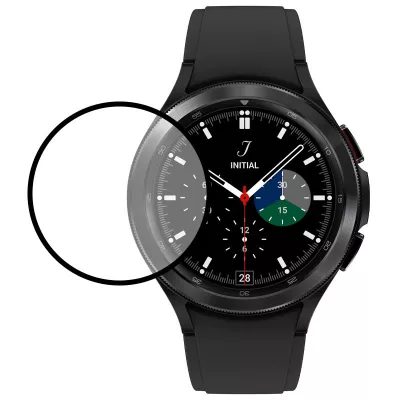 Полімерна плівка 3D (full glue) (тех.пак) для Samsung Galaxy Watch 4 46mm Синій