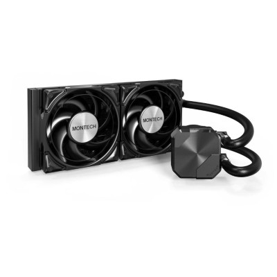 Система охолодження для комп’ютерного процесора MULTI SOCKET BLACK HYPERFLOW SILENT240(B) MONTECH Система охолодження для комп’ютерного процесора MULTI SOCKET BLACK HYPERFLOW SILENT240(B) MONTECH