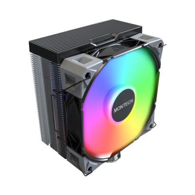 Система охолодження для комп’ютерного процесора MULTI SOCKET BLACK NX400 ARGB (B) MONTECH Система охолодження для комп’ютерного процесора MULTI SOCKET BLACK NX400 ARGB (B) MONTECH