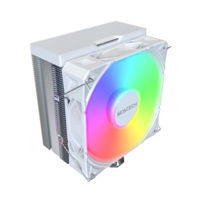 Система охолодження для комп’ютерного процесора MULTI SOCKET WHITE NX400 ARGB (W) MONTECH Система охолодження для комп’ютерного процесора MULTI SOCKET WHITE NX400 ARGB (W) MONTECH
