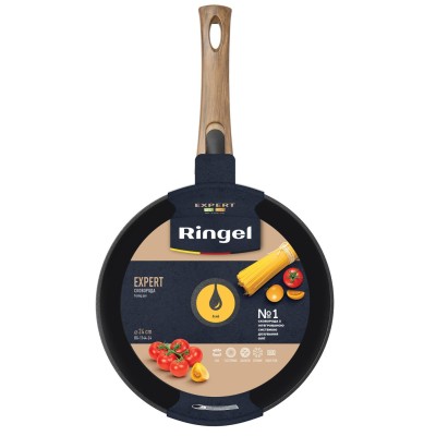 Сковорода RINGEL EXPERT 24 см б/кришки (RG-1144-24) Сковорода RINGEL EXPERT 24 см б/кришки (RG-1144-24)