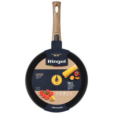 Сковорода RINGEL EXPERT 26 см б/кришки (RG-1144-26) Сковорода RINGEL EXPERT 26 см б/кришки (RG-1144-26)