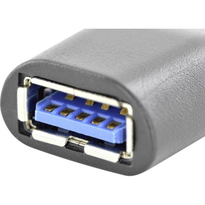 Адаптер ASSMANN USB Type-C to Type-A (AK-300506-000-S) Адаптер ASSMANN USB Type-C to Type-A (AK-300506-000-S)