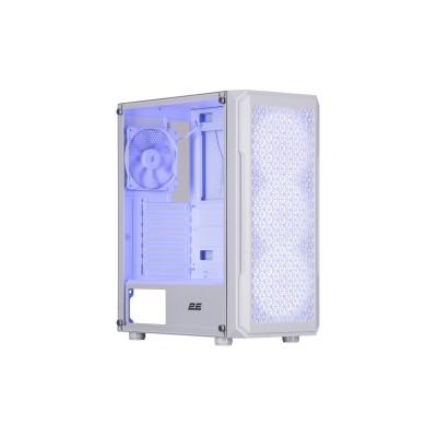 Корпус 2E GAMING Hexagon G338W без БЖ 2xUSB3.0, 1xUSBType-C, 3x120мм ARGB, 1x120мм, VGA 330мм, LCS ready, HUB, TG Side Panel, AT Корпус 2E GAMING Hexagon G338W без БЖ 2xUSB3.0, 1xUSBType-C, 3x120мм ARGB, 1x120мм, VGA 330мм, LCS ready, HUB, TG Side Panel, AT