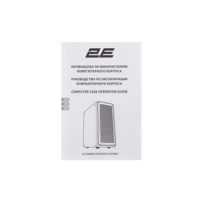 Корпус 2E GAMING Hexagon G338W без БЖ 2xUSB3.0, 1xUSBType-C, 3x120мм ARGB, 1x120мм, VGA 330мм, LCS ready, HUB, TG Side Panel, AT Корпус 2E GAMING Hexagon G338W без БЖ 2xUSB3.0, 1xUSBType-C, 3x120мм ARGB, 1x120мм, VGA 330мм, LCS ready, HUB, TG Side Panel, AT