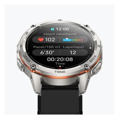 Розумний годинник T3 ULTRA 2 TANK T3 ULTRA 2 SIL KOSPET Розумний годинник T3 ULTRA 2 TANK T3 ULTRA 2 SIL KOSPET