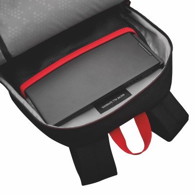 Рюкзак HyperX, Delta 16", чорний-червоний (8C524AA)