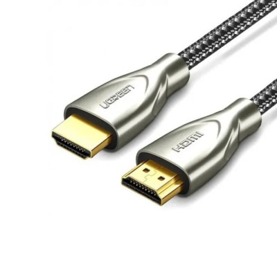 Кабель UGREEN HD131 HDMI - HDMI Carbon Fiber Zinc Alloy Cable 3m Grey