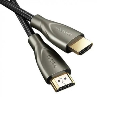 Кабель UGREEN HD131 HDMI - HDMI Carbon Fiber Zinc Alloy Cable 3m Grey