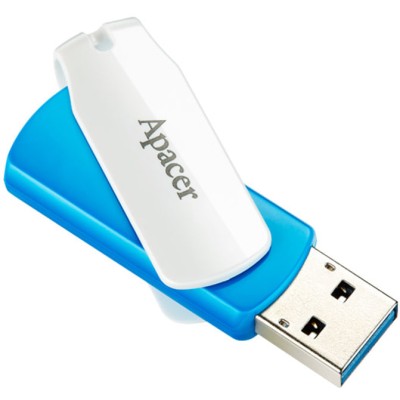 Накопичувач Apacer 32GB USB 3.1 Type-A AH357 Blue/White (AP32GAH357U-1)