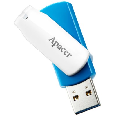 Накопичувач Apacer 32GB USB 3.1 Type-A AH357 Blue/White (AP32GAH357U-1)