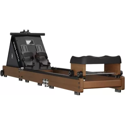 Водний гребний тренажер із системою потрійного складання KINGSMITH WM10 (RMWM10F) колір чорний горіх