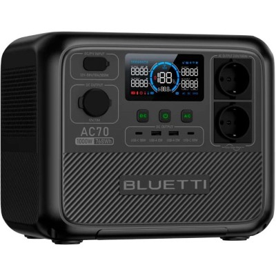 Зарядна станція Bluetti AC70 1000W (768Wh)