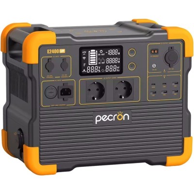 Зарядна станція Pecron E2400LFP - 2048Wh/AC 2400W/2xPD/4xUSB/1xCar/2xDC/UPS/MPPT Зарядна станція Pecron E2400LFP - 2048Wh/AC 2400W/2xPD/4xUSB/1xCar/2xDC/UPS/MPPT