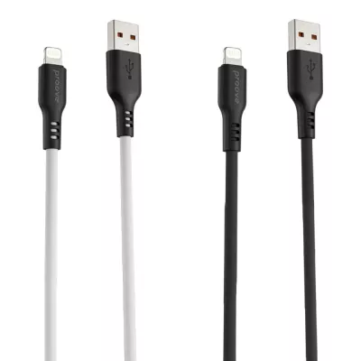 Кабель Proove Rebirth USB to Lightning 2.4A (1m) (CCRE12001111) green