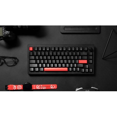 Клавіатура механічна Lemokey X4 84Key, Keychron Brown, USB-A, QMK/VIA, Hot-Swap, EN/UKR, RGB, чорний Клавіатура механічна Lemokey X4 84Key, Keychron Brown, USB-A, QMK/VIA, Hot-Swap, EN/UKR, RGB, чорний