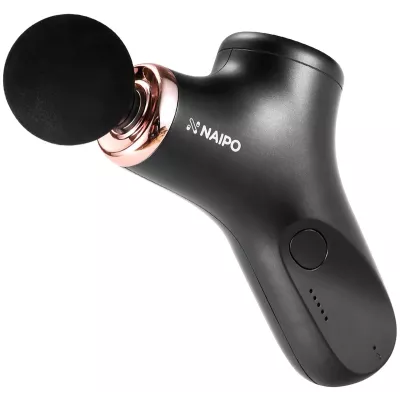 Масажер перкусійний ручний NAIPO new MINI Massage Gun для тіла без підігріву; модель - NP-MG01
