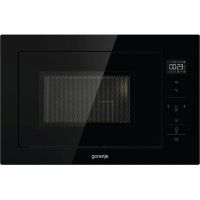 Мікрохвильова піч Gorenje вбудовувана, 25л, електр. управл., 900Вт, гриль, дисплей, чорний (BM251SG2BG) Мікрохвильова піч Gorenje вбудовувана, 25л, електр. управл., 900Вт, гриль, дисплей, чорний (BM251SG2BG)