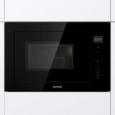Мікрохвильова піч Gorenje вбудовувана, 25л, електр. управл., 900Вт, гриль, дисплей, чорний (BM251SG2BG) Мікрохвильова піч Gorenje вбудовувана, 25л, електр. управл., 900Вт, гриль, дисплей, чорний (BM251SG2BG)