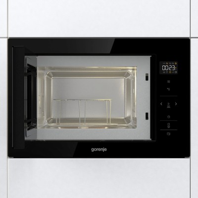Мікрохвильова піч Gorenje вбудовувана, 25л, електр. управл., 900Вт, гриль, дисплей, чорний (BM251SG2BG) Мікрохвильова піч Gorenje вбудовувана, 25л, електр. управл., 900Вт, гриль, дисплей, чорний (BM251SG2BG)