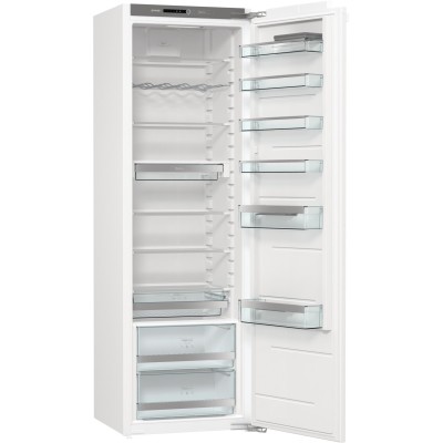 Холодильна камера Gorenje вбудована, 177x55,5х54,5, 301л, А++, інв., дисплей, білий (RI518EA1)