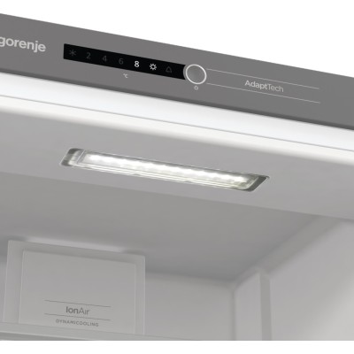 Холодильна камера Gorenje вбудована, 177x55,5х54,5, 301л, А++, інв., дисплей, білий (RI518EA1)