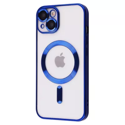 Чохол Metal Matte Case with Magnetic Ring iPhone 13 midnight blue