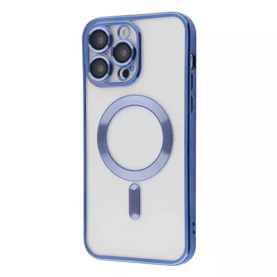 Чохол Metal Matte Case with Magnetic Ring iPhone 13 Pro sierra blue