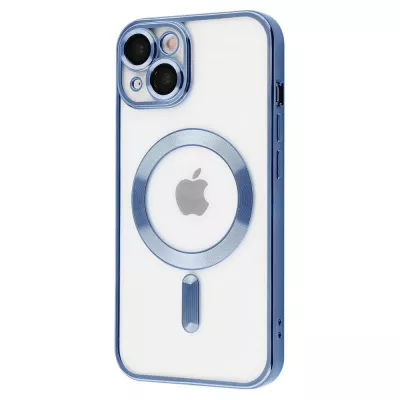 Чохол Metal Matte Case with Magnetic Ring iPhone 13 sierra blue