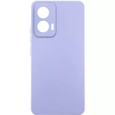 Чохол Silicone Cover Lakshmi Full Camera (AAA) для Motorola Edge 60 Pro Бузковий / Dasheen