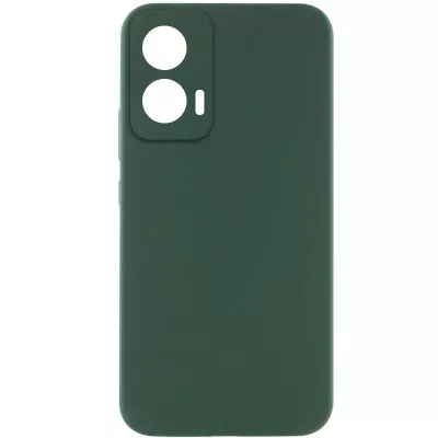 Чохол Silicone Cover Lakshmi Full Camera (AAA) для Motorola Edge 60 Pro Зелений / Cyprus Green