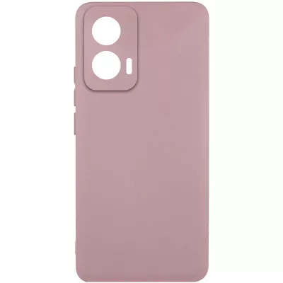 Чохол Silicone Cover Lakshmi Full Camera (AAA) для Motorola Edge 60 Pro Рожевий / Pink Sand