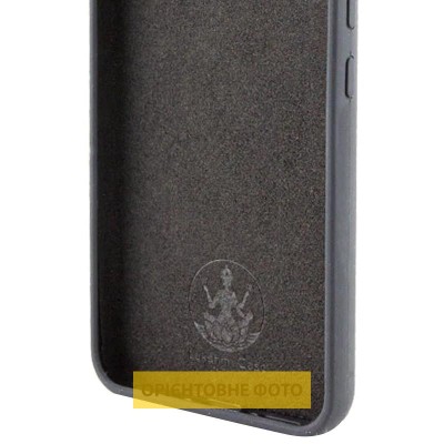 Чохол Silicone Cover Lakshmi Full Camera (AAA) для Motorola Moto G75 5G Чорний / Black