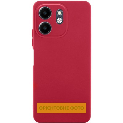 Чохол TPU GETMAN Liquid Silk Full Camera для Samsung Galaxy S22 Червоний / Dark Red